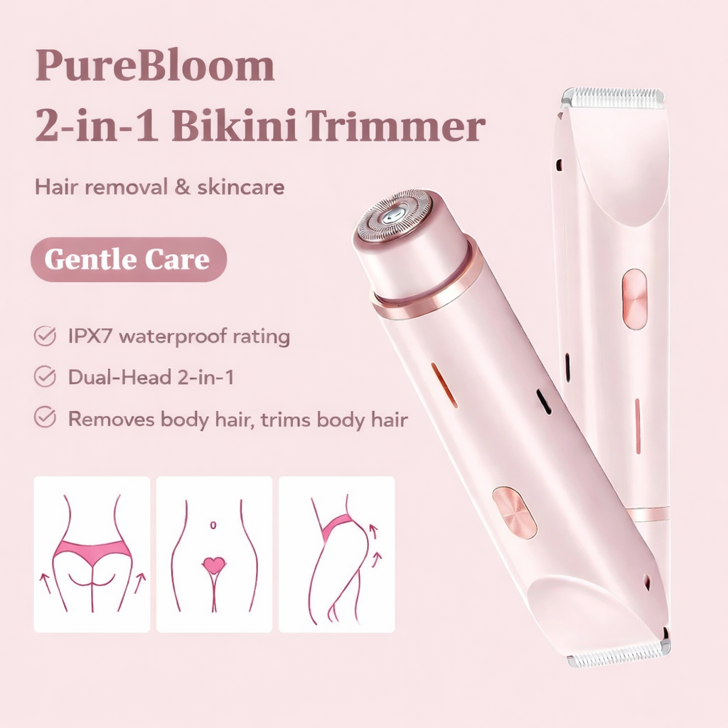 PureBloom™ 2-in-1 Bikini Trimmer