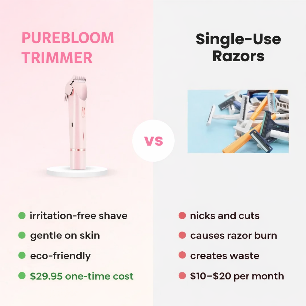 PureBloom™ 2-in-1 Bikini Trimmer